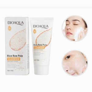 BIOAQUA LIMPIEZA PIEL SENSIBLE RICE RAW PULP.