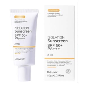 DELEVENTH sunscreen SPF 50+ PA+++.